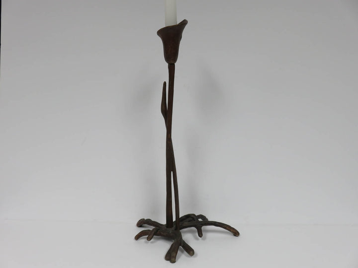 Nelles Bronze Candlestick