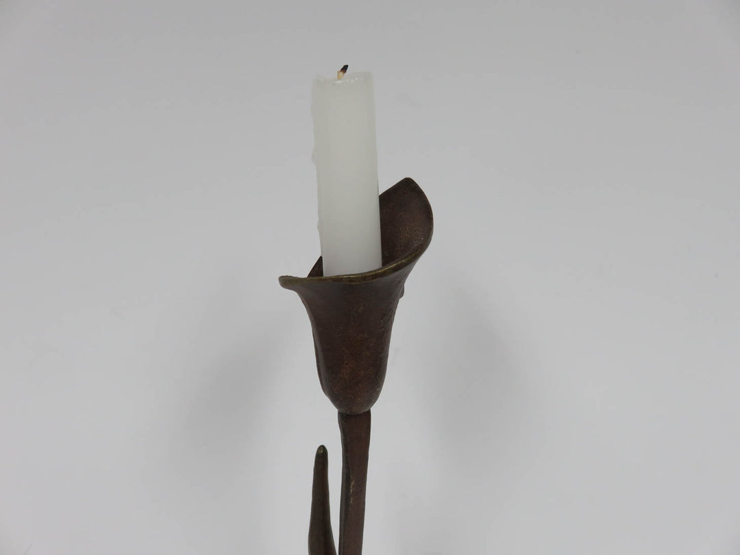 Nelles Bronze Candlestick