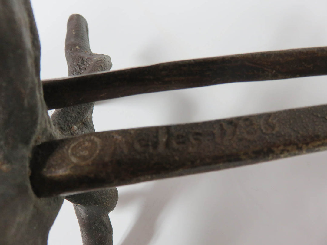 Nelles Bronze Candlestick