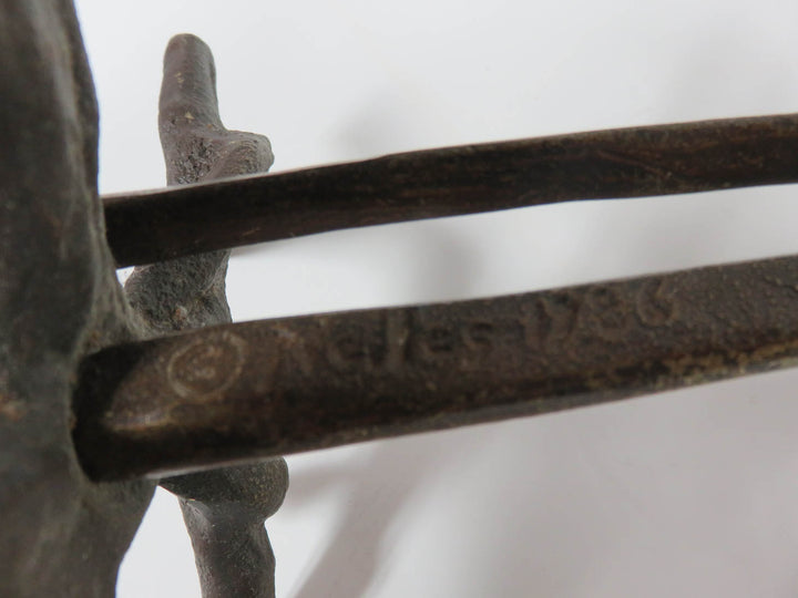 Nelles Bronze Candlestick