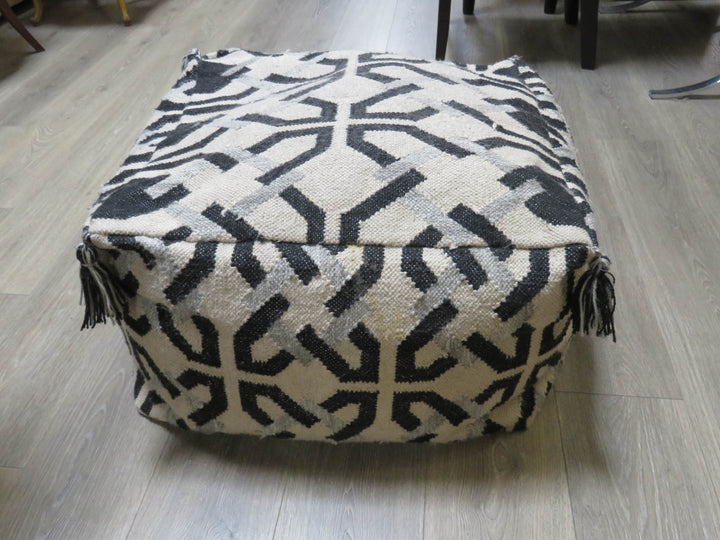 Crate & Barrel Pouf