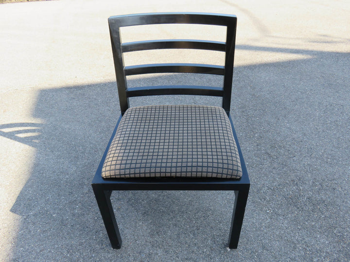 Contemporary Dining Table & Six Side Chairs