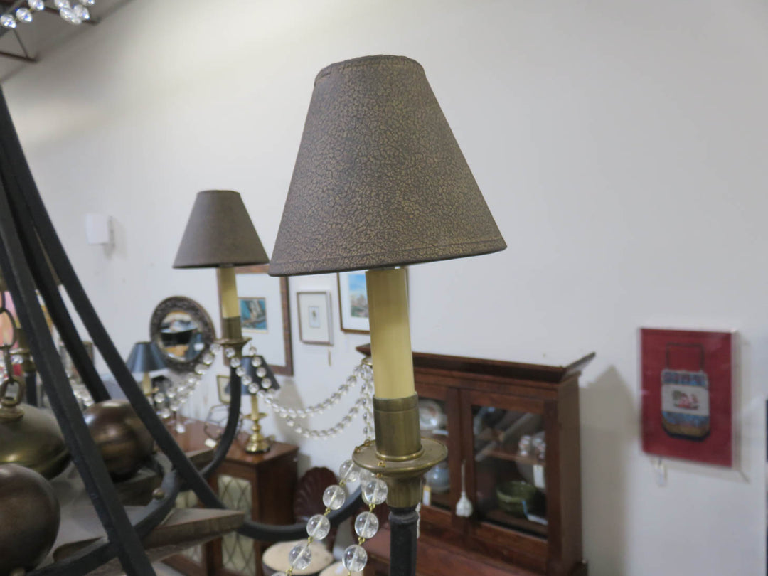 Rustic Metal 8 Arm Chandelier