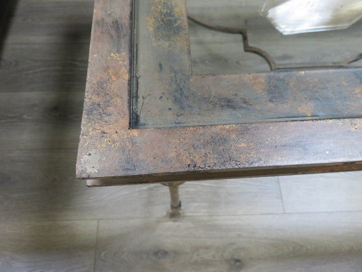 Metal & Glass Coffee Table