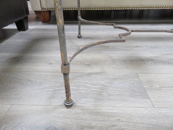 Metal & Glass Coffee Table