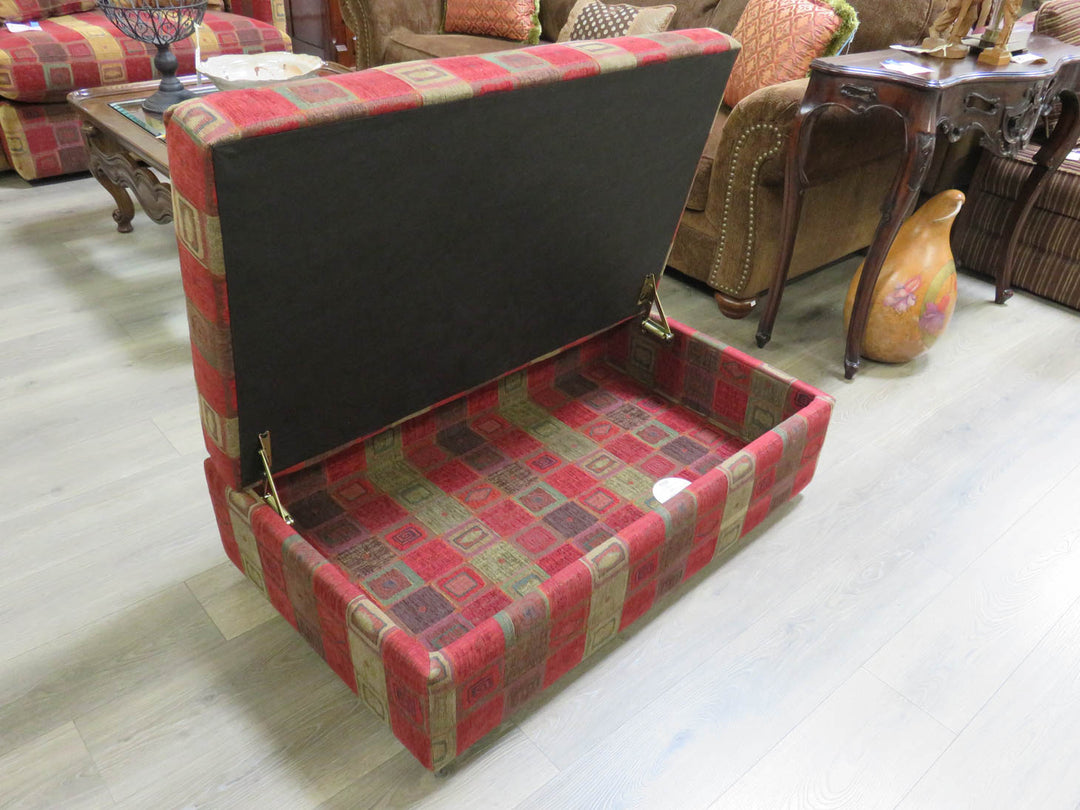 Crate & Barrel Storage Ottoman