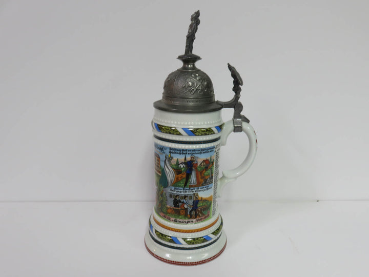 German Regimental Beer Stein