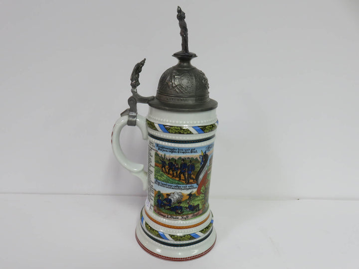 German Regimental Beer Stein