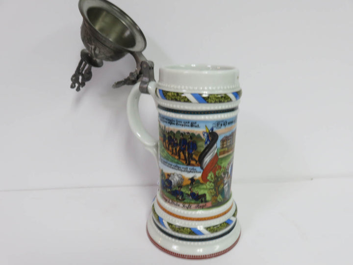 German Regimental Beer Stein