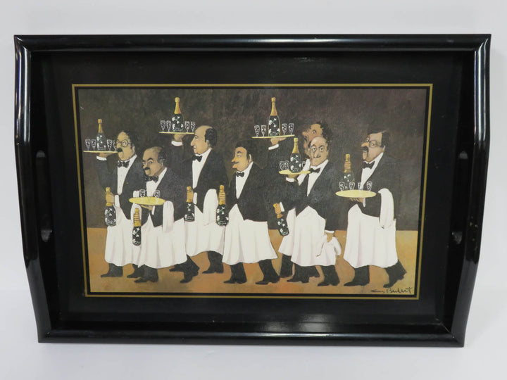 Black Serving Tray