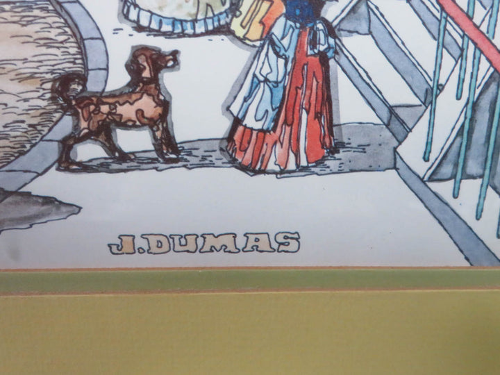 J. Dumas Print