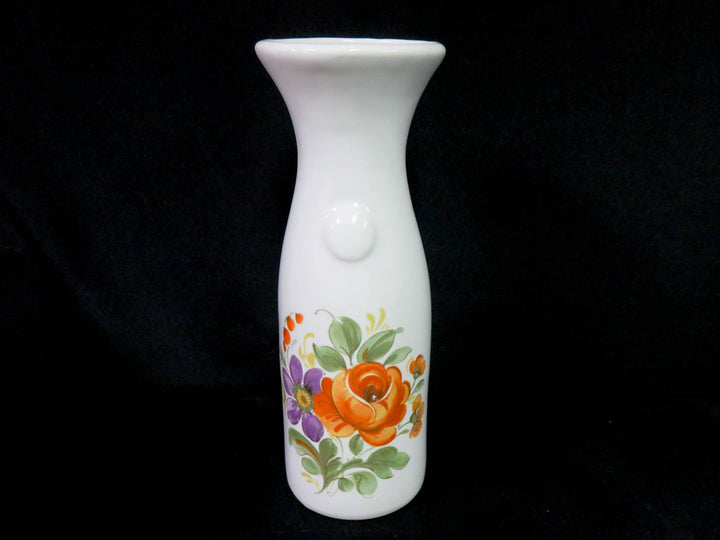 White Floral Vase