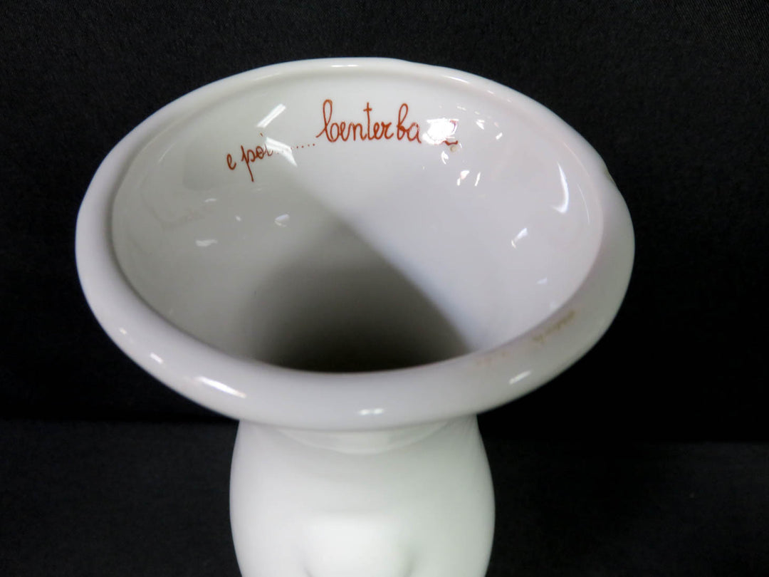 White Floral Vase