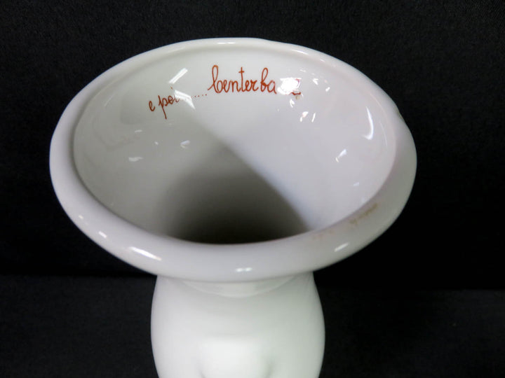 White Floral Vase