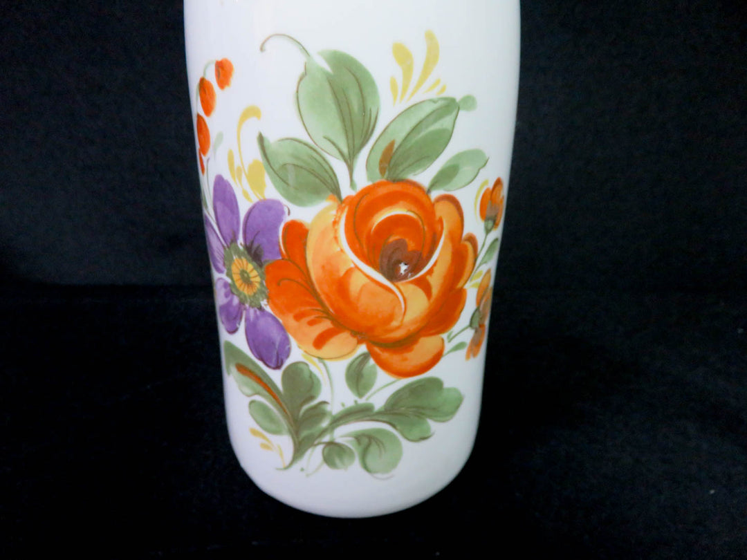 White Floral Vase
