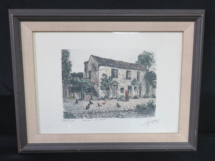 "Barbizon Maison du Corot" Print