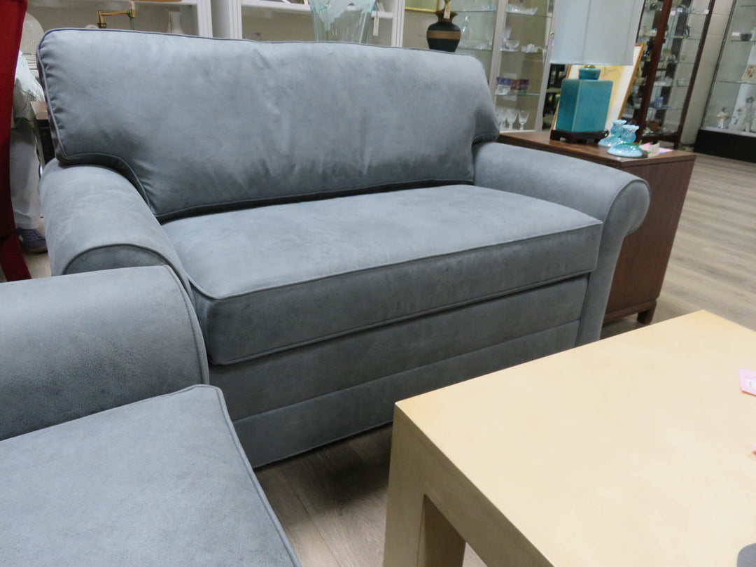 NEW Ethan Allen Microfiber Love Seat