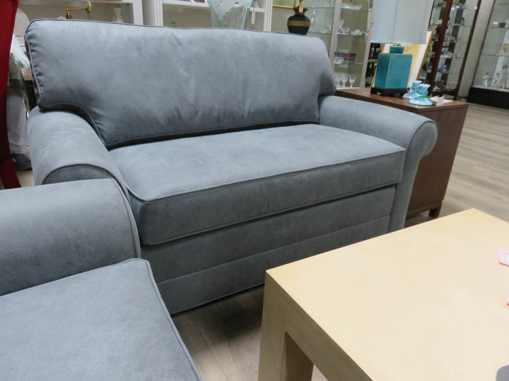 NEW Ethan Allen Microfiber Love Seat
