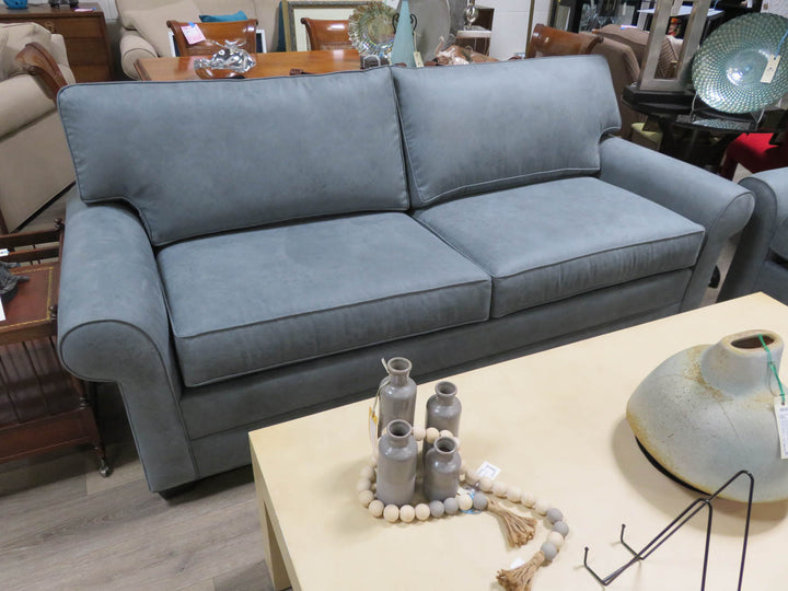 NEW Ethan Allen Microfiber Sofa