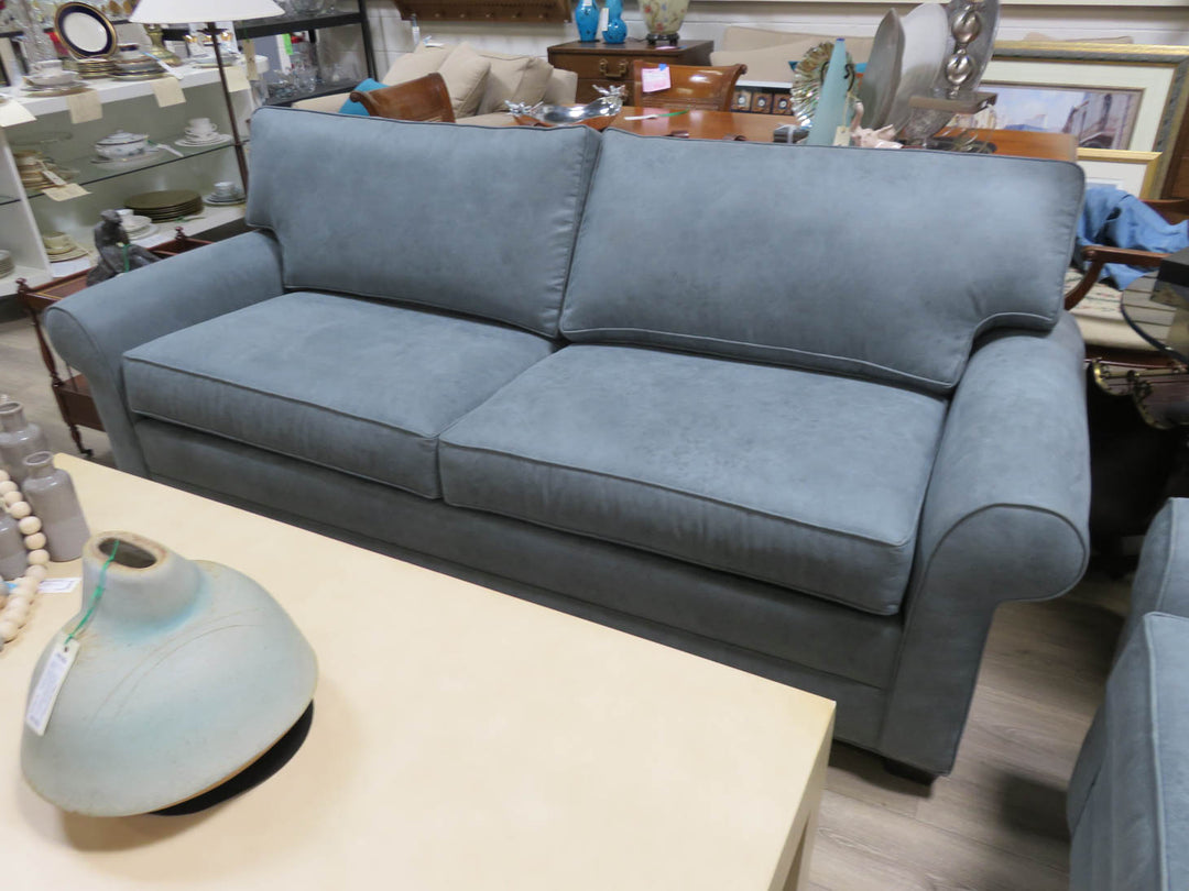 NEW Ethan Allen Microfiber Sofa
