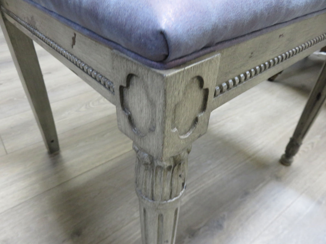 Four Hickory Fretback Dining Chairs