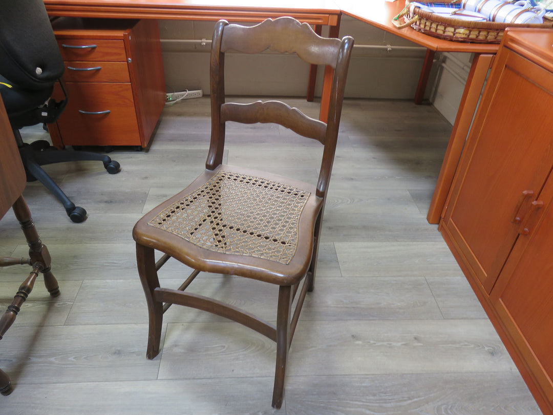Vintage Caned Side Chair