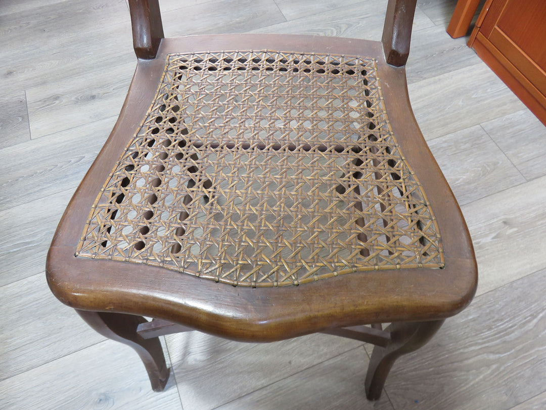 Vintage Caned Side Chair