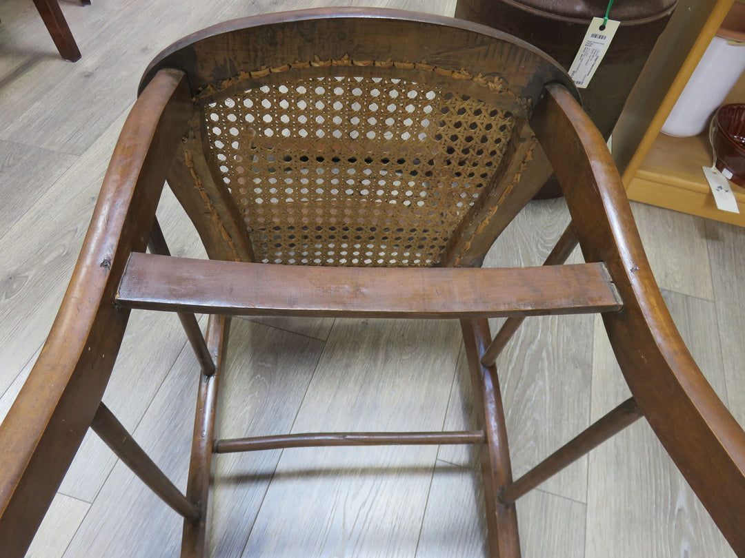 Vintage Caned Side Chair