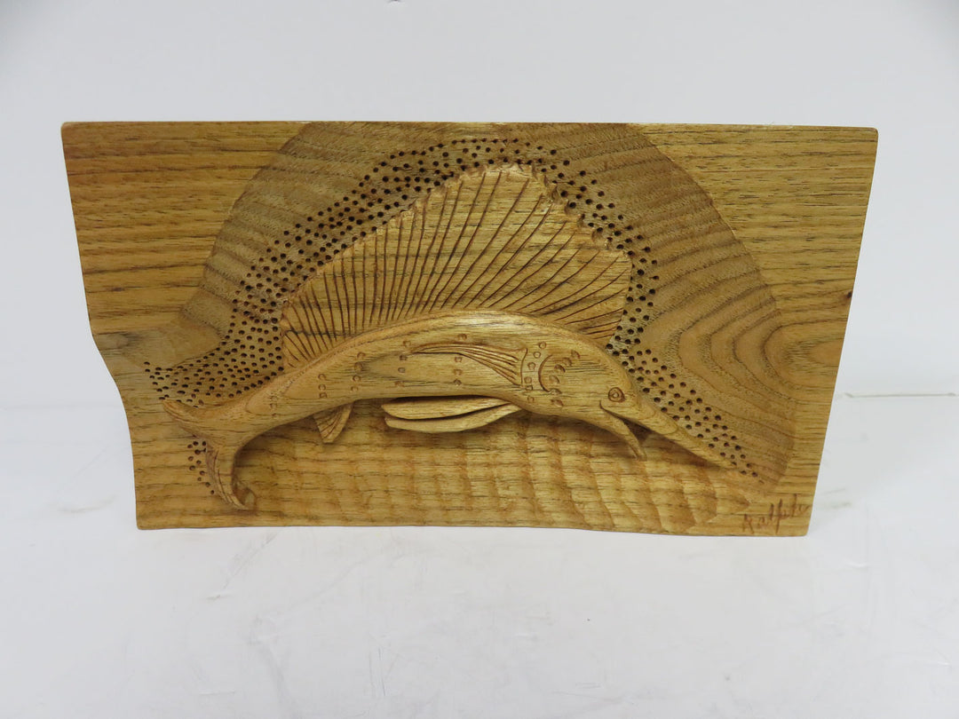 Carved Wood Wall Hanging
