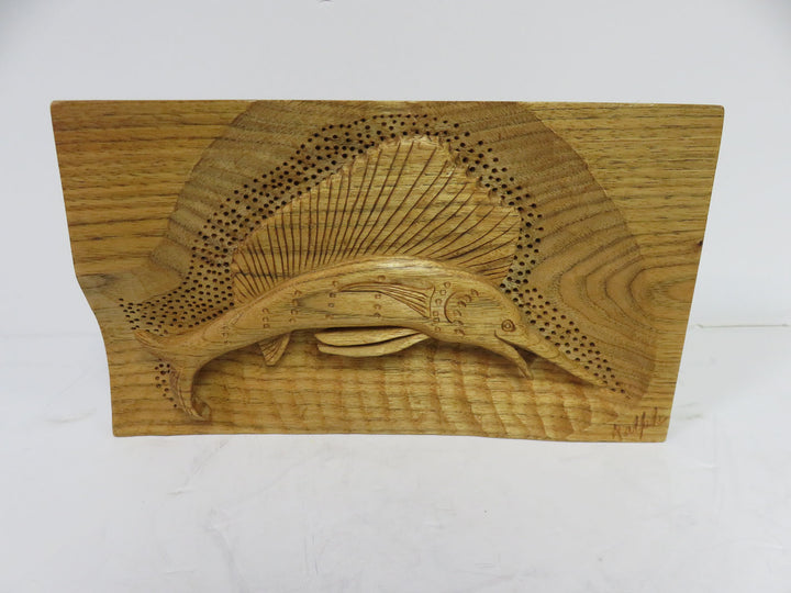 Carved Wood Wall Hanging
