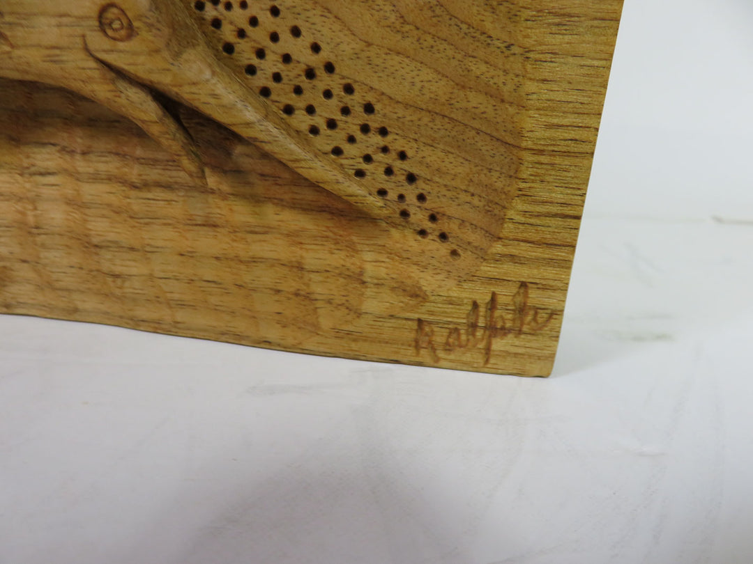 Carved Wood Wall Hanging