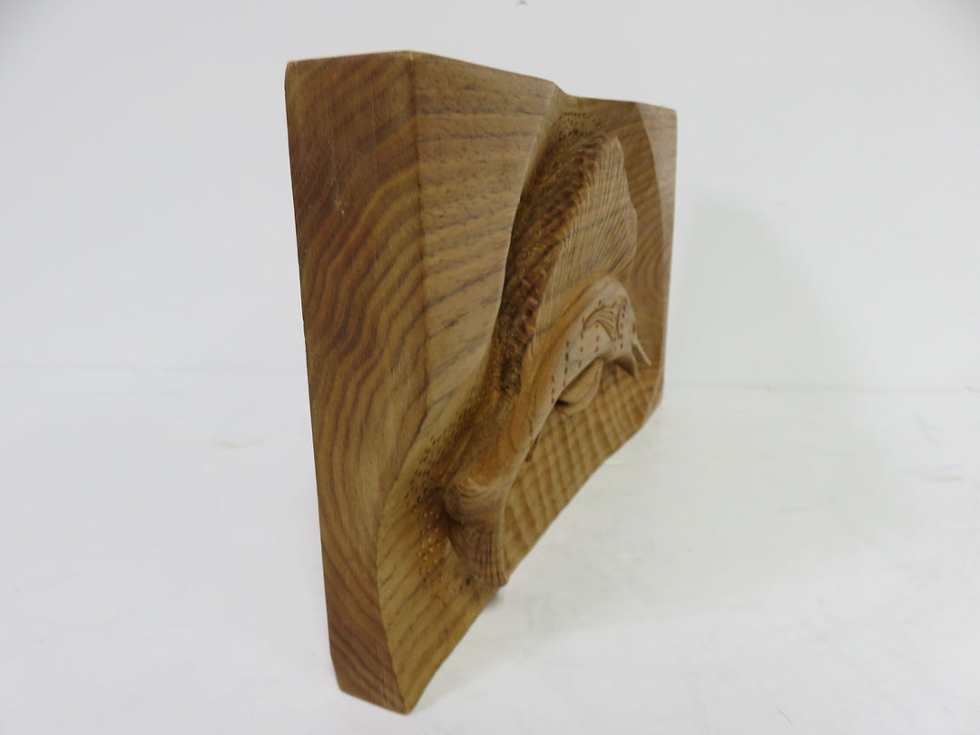 Carved Wood Wall Hanging
