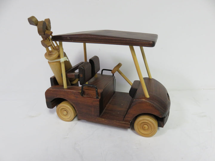 Wooden Golf Cart