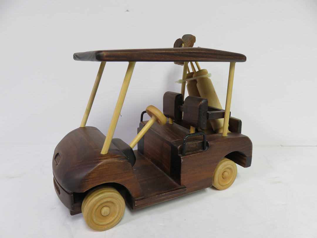 Wooden Golf Cart