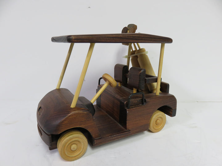 Wooden Golf Cart