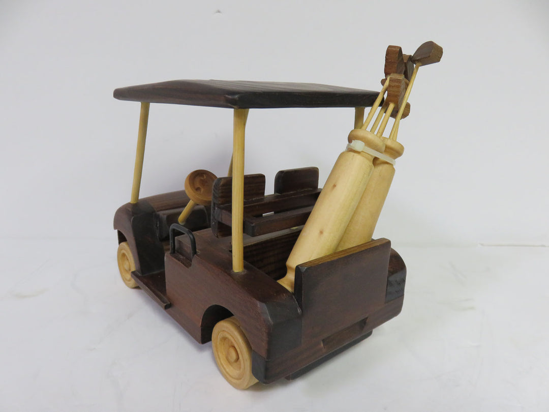 Wooden Golf Cart
