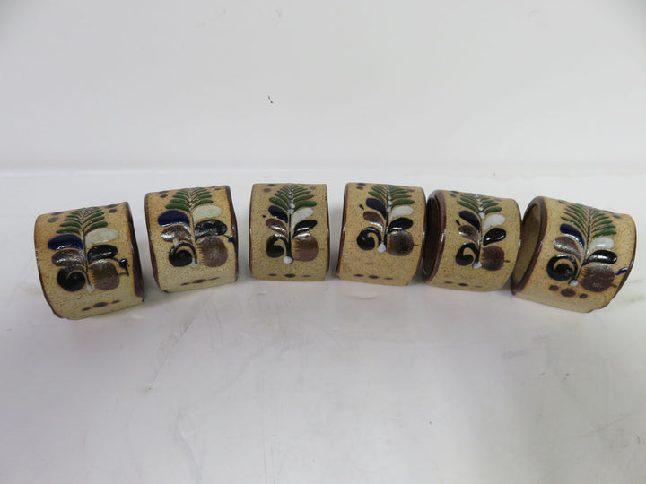 Mexican Folk Art Napkin Rings