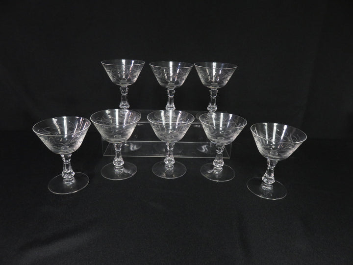 Stemmed Champagne Coupes