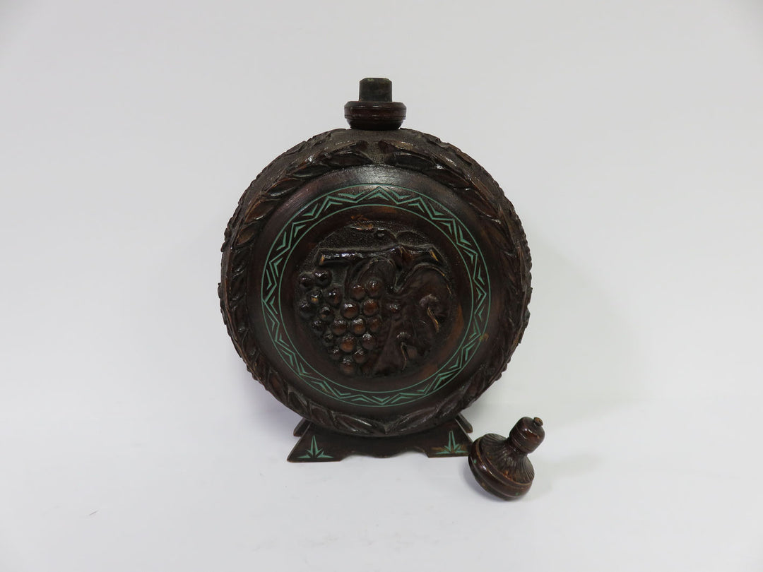 Vintage Wood Flask
