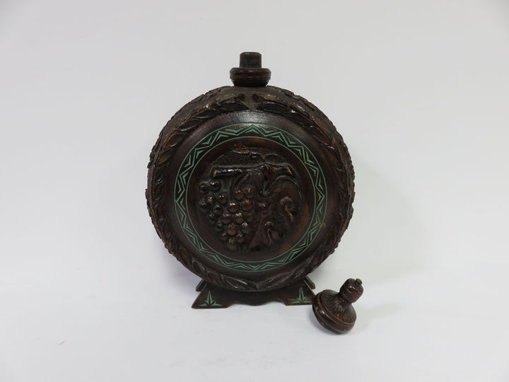 Vintage Wood Flask