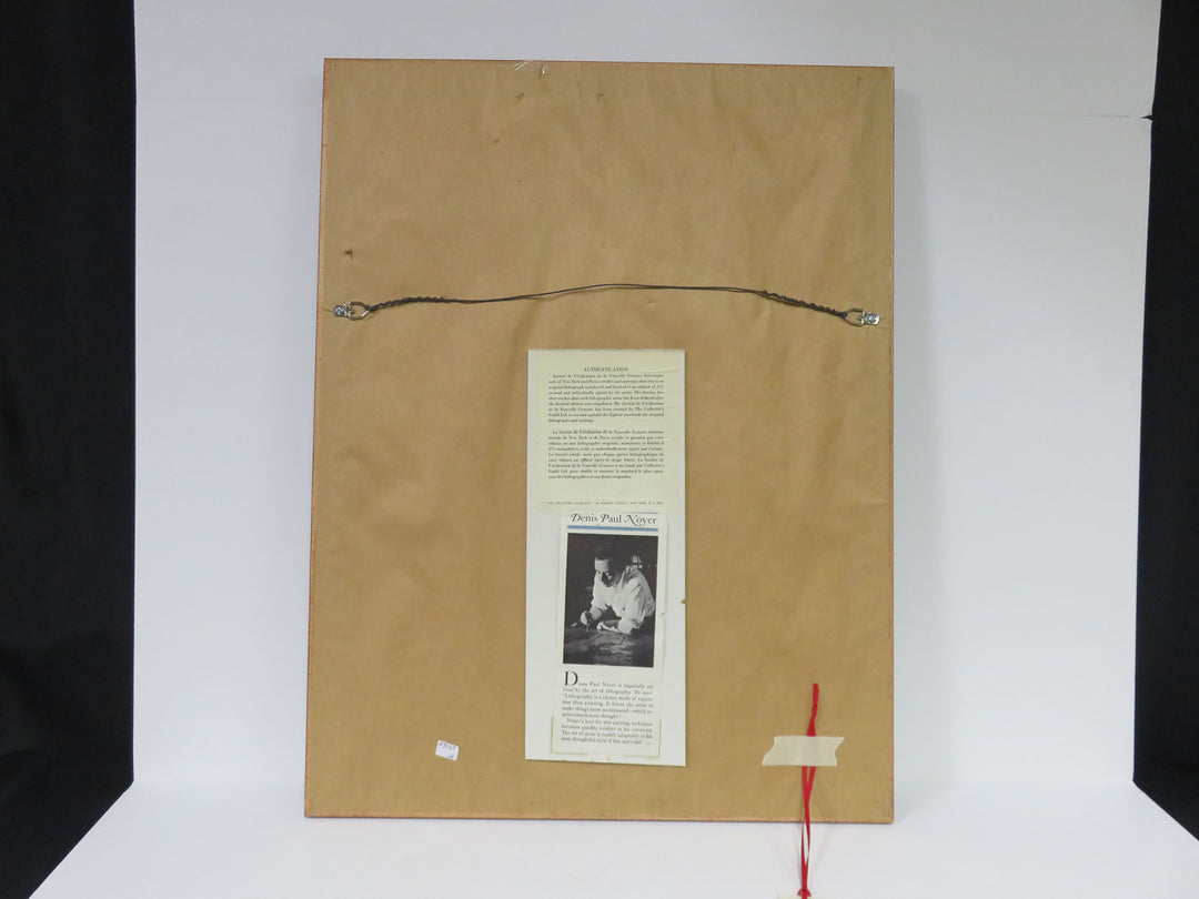 Noyer Limited Edition Lithograph
