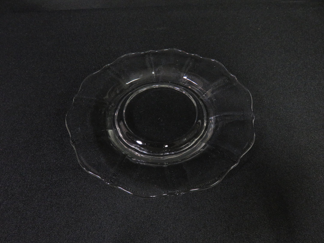 Glass Bowl and Plate