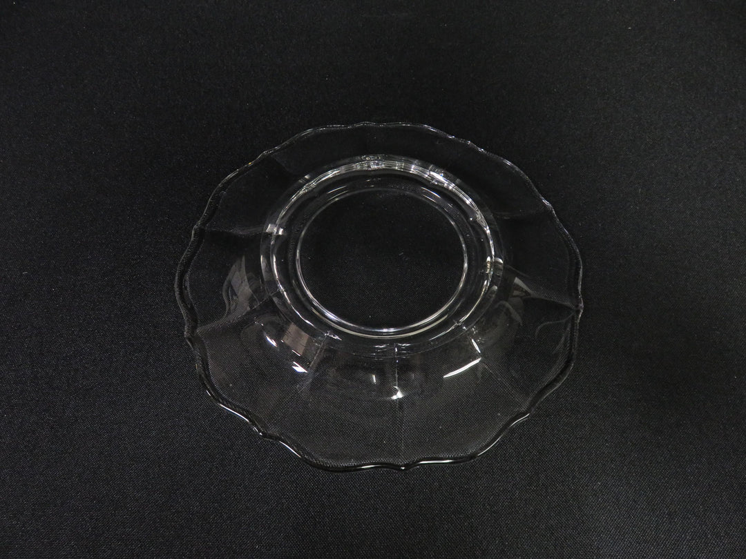 Glass Bowl and Plate