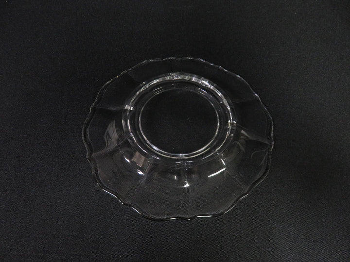 Glass Bowl and Plate