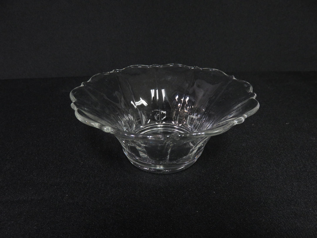 Glass Bowl and Plate