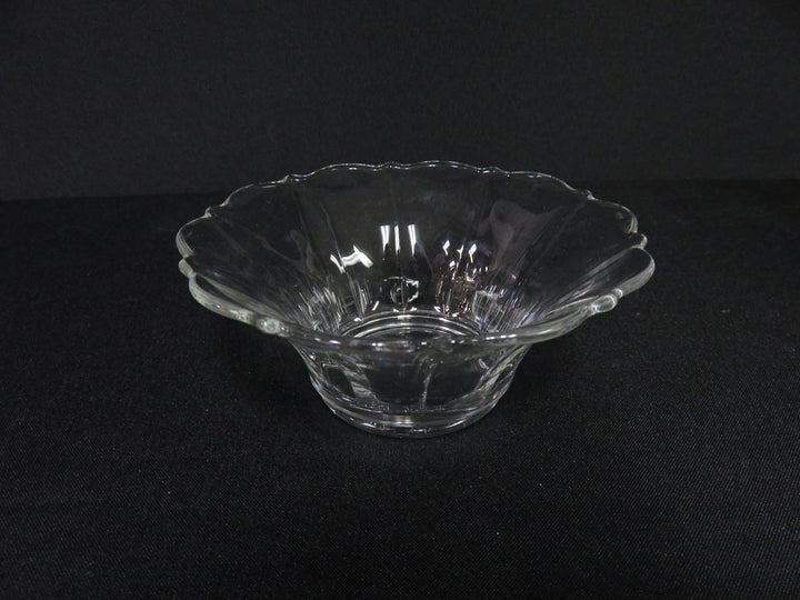 Glass Bowl and Plate