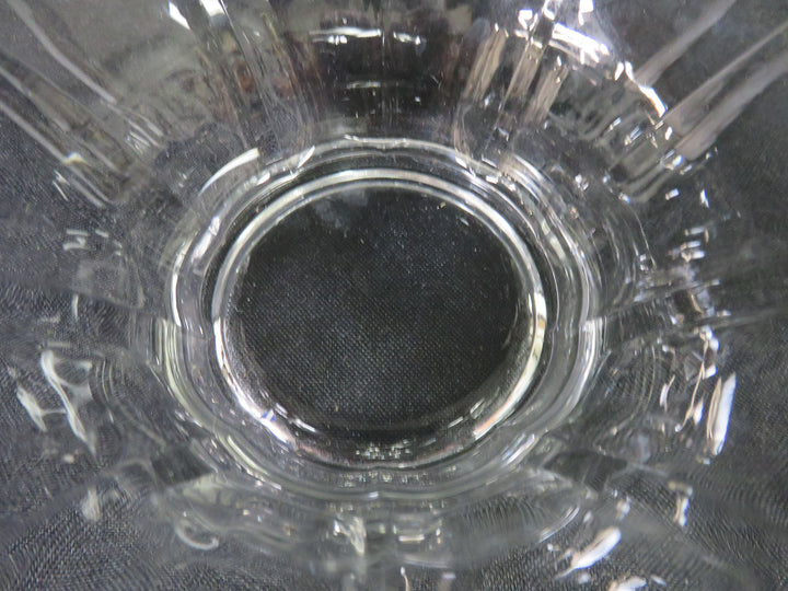 Glass Bowl and Plate