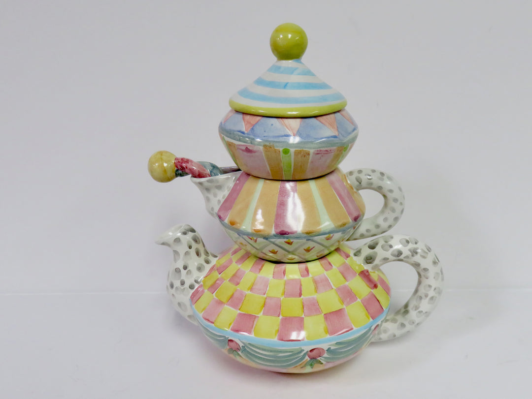 MacKenzie-Childs Teapot Set