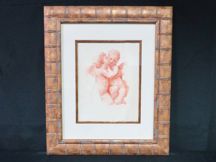 Two Kissing Cherubs