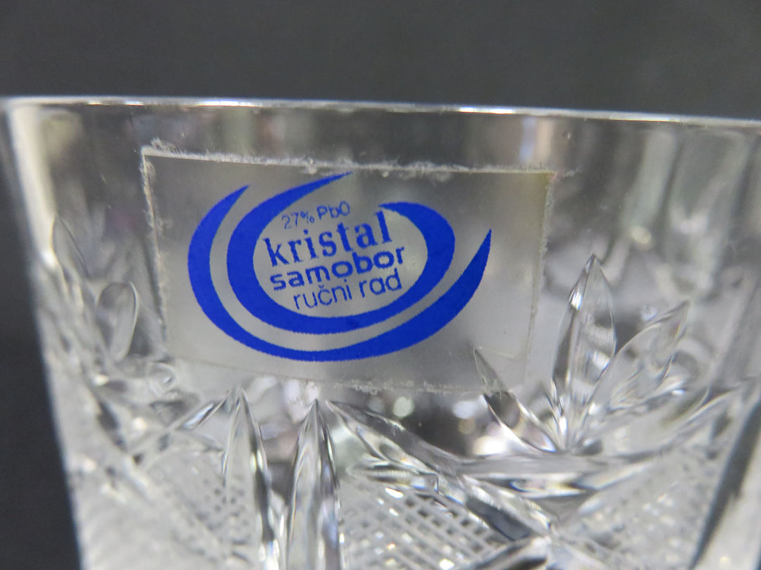 Samboro Crystal Barware Set